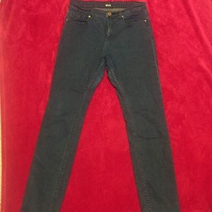 BDG cigarette skinny blue jeans